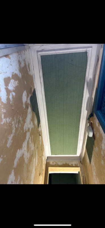 remise en peinture cage descalier