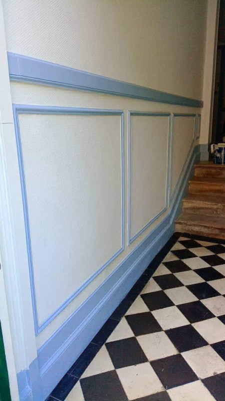 remise en peinture cage descalier