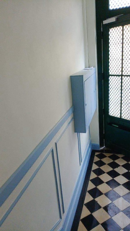 remise en peinture cage descalier