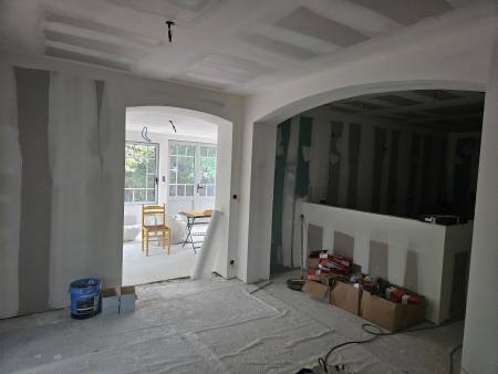 Notre zone d'activité pour ce service Pose de plaque de plâtre avec isolation et peinture par plaquiste